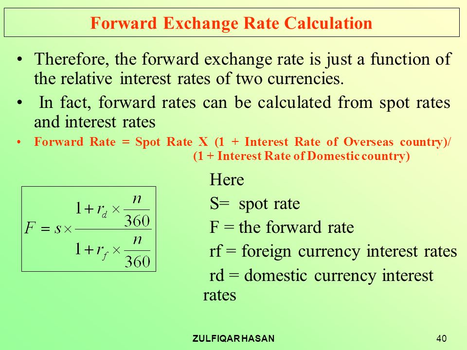 forex interest rate differential